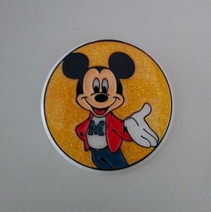 Vintage Mickey Mouse Pinback Button